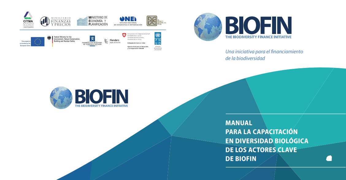 Manual para la capacitación  en diversidad biológica de los  actores claves de BIOFIN